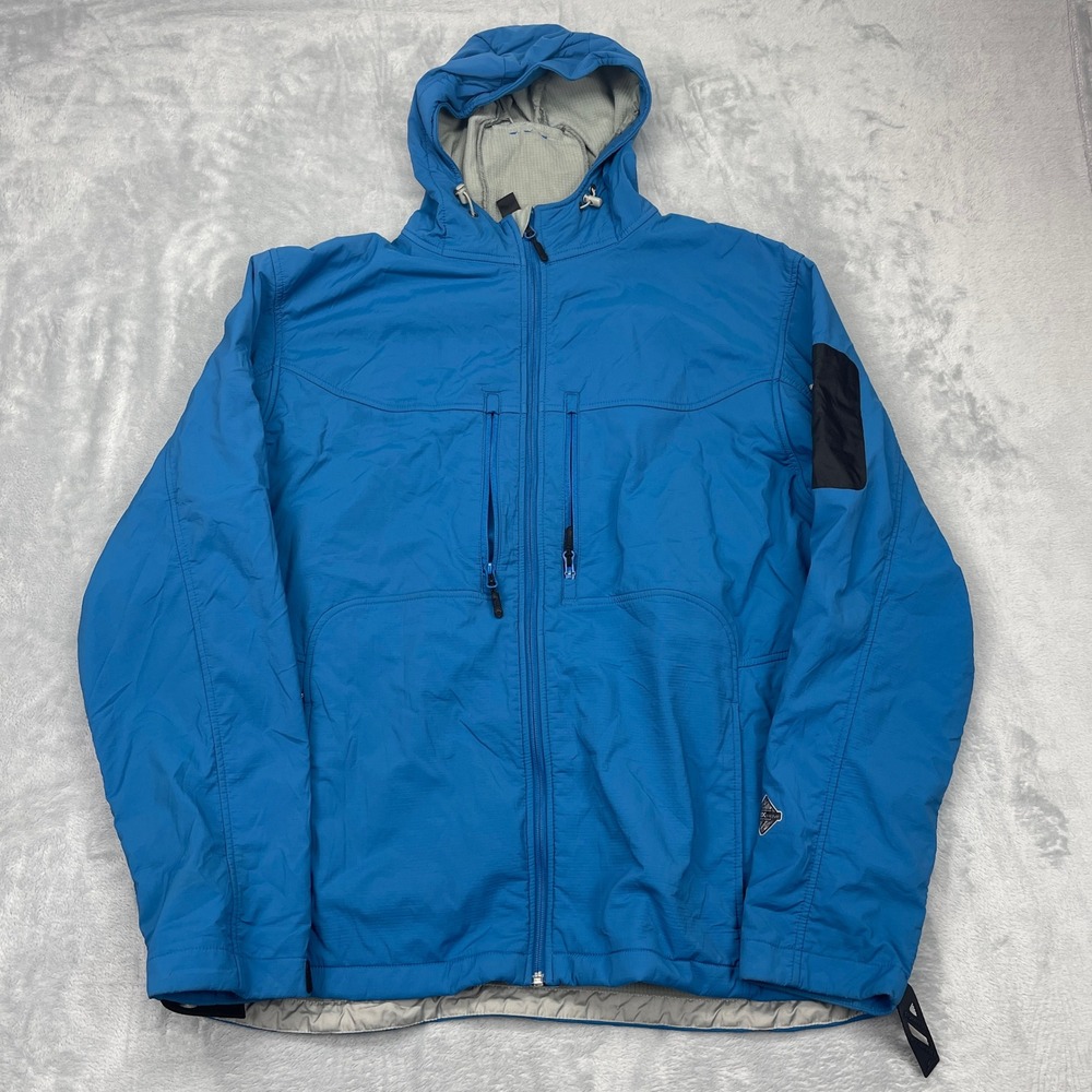 Stormtech Performance Jacket‎ Mens 2XL Blue H2Xtreme Waterproof Hooded Full Zip